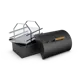 Коптильня Smoky Lux 55 Black 55х36х40 см сталь черный