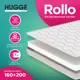 Матрас Hugge Rollo 160x200 см беспружинный, двуспальный, ортопедический