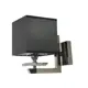 Настенный светильник LUMINA DECO LDW 1248-1 BK Flianelo цвет черный
