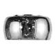 Светильник настенно-потолочный LUMINA DECO LDW 8044-1 CHR 3 лампы цвет хром