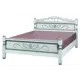 Кровать Эрика-5 97x95.5x212 см цвет белый жемчуг