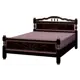 Кровать Эрика-5 147x95.5x212 см цвет темный орех