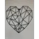 Панно настенное металлическое Buanart "Сердце"65x47 см