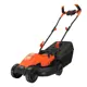 Газонокосилка электрическая Black+Decker BEMW451BH-QS 1200Вт 32см