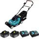 Газонокосилка аккумуляторная Makita DLM382CM2 DLM382 36 В 38 см АКБ и ЗУ в комплекте