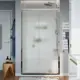 Душевая дверь Stworki 467943 140см эффект стекла матовый раздвижной
