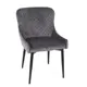 Стул Redblack Grey velvet 82x62x42 см вельвет цвет серый