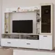 Тумба под телевизор Simaland 9170947 184x150x45 см ЛДСП цвет белый