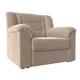Кресло Лига Диванов Карелия 105x88x90 см велюр цвет бежевый
