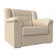 Кресло Лига Диванов Карелия 105x88x90 см экокожа цвет бежевый
