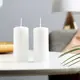 Набор свечей 4x9 см 2 шт белые