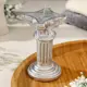 Свеча фигурная лакированная "Колонна большая" 10x5 см серебро