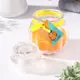 Свеча ароматическая "Горшочек" 9x7.5см апельсин
