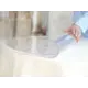 Скатерть жидкое стекло Crystaldesk круглая 0.5 мм диаметр 126 см прозрачная