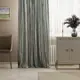 Штора на ленте Inspire Hitati 160x280 см цвет зеленый