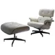 Кресло Bradex Eames lounge chair 83.5x80x81 см металл цвет бежевый