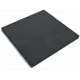 Плитка резиновая 500x500x40 мм для грунта черный 0.25 м²