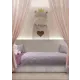 Комплект из покрывала и подушек Ляфлер 124001675, покрывало 140x220см, 2 подушки 40x40см, цвет ягодный