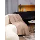 Плед Arya Queen 200x220 см, хлопок, цвет бежевый