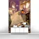 Фотообои флизелиновые Первое ателье 200x300 см Улица города в фонарях в вечернее время pw28584-2