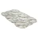 Коврик для ванной комнаты Shahintex 816750 98x60см цвет серый серебристый