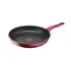 Сковорода без крышки Tefal 2100118312 28 см алюминий цвет красный