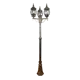Столб уличный Elektrostandard NLG99HL005 Farola 3 лампы 60 Вт цвет черное золото