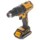 Дрель-шуруповерт аккумуляторная ударная бесщёточная Dewalt DCD778S2T, 18 В Li-Ion 2х1.5 Ач