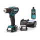 Дрель аккумуляторная Makita DF333DWYE4 12В, 2х1.5Ач Li-ion