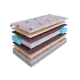 Матрас SkySleep Native PRO Latex S1000 145x195 см независимый пружинный блок, полутораспальный, ортопедический, латексный