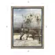 Картина Алексея Саврасова Грачи прилетели 1871 (Третьяковская галерея) Матовый холст в раме 45x35 см
