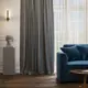 Штора на ленте Inspire Matau 160x280 см цвет серый