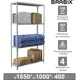 Металлический стеллаж Brabix 100х185х40 см металл цвет серый нагрузка на полку до 100 кг