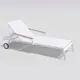 ШезЛонг Ideal patio Outdoor style SPONDA 191 см х 71.5 см х 30 см металл/полиэстер белый
