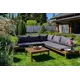 Садовая мебель для отдыха Joygarden mason пластик темно-коричневый:стол, диван