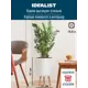 Напольное кашпо для цветов Idealist Lite ханни на ножках белое 31x47 см 19.8 л