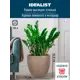 Напольное кашпо для цветов Idealist Lite Лотус серо-коричневое 37x33.5 см 36 л