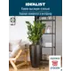 Напольное кашпо для цветов Idealist Lite Буллет коричневое 32x61.5 см 49 л