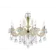 Светильник подвесной AMBRELLA LIGHT TR4926 8 ламп 30 м² цвет белый/золото