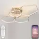 Люстра потолочная светодиодная Natali Kovaltseva High-Tech Lamps 82037 с пультом управления 24 м² регулируемый белый свет цвет белый