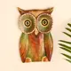 Настенное панно "Сова" 25x16x25 см