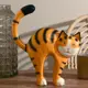 Сувенир интерьерный "Кошка" тигровая 25x30x7 см