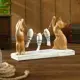 Сувенир интерьерный "Кошки с рыбками" 30x10x20 см