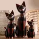 Набор интерьерных сувениров 3 шт Кошки высота 20.30.40 см