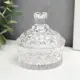 Шкатулка универсальная "Узорная с куполом" прозрачная 8x8x9 см