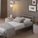 Кровать Квадрат Мета 03 90x71 см цвет серый 239