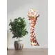 Декоративная наклейка для стены Lisadecor-shop Жираф цветочный S0010