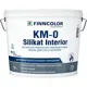 Краска силикатная Finncolor KM0 Silikat Interior AS, глубокоматовая белая, 9 л