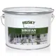 Краска для дерева на льняном масле Husky Siberian база А, цвет белый, 9 л