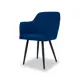 Стул Тюльпан 86x55x58 см велюр цвет синий